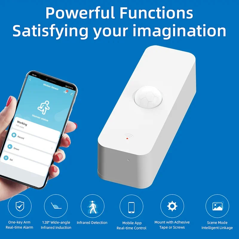 Inteligentny Czujnik Ruchu PIR WiFi/Zigbee – Tuya Smart Home
