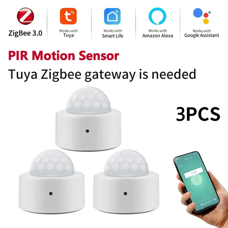Czujnik Ruchu PIR Zigbee 3.0 – Automatyzacja Domu z Detekcją Światła