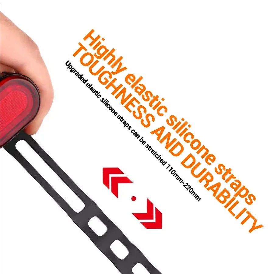 Bicycle Lights Cycling Bicycle Front Rear Light Set Taillight Headlight MTB Waterproof Safety Warning Light LED USB Rechargeable